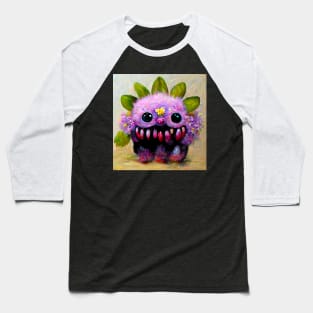 Cute flower monster for gardeners Baseball T-Shirt